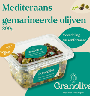 Mediterraans Gemarineerde Olijven